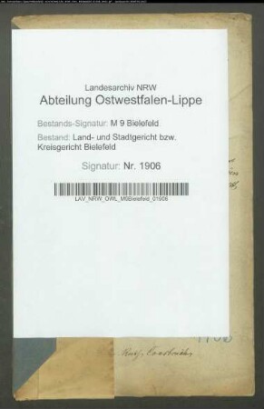 Sonstige: Meyer , Carl Ludwig; Sonstige: Kalkhorst, Alwine: