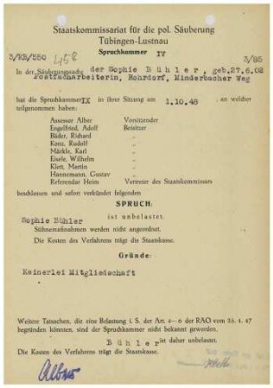 Bühler, Sophie