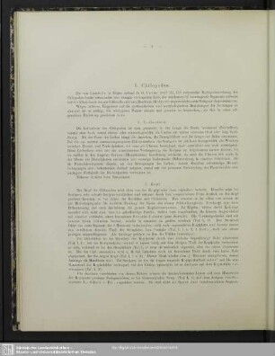 Morphologie der Chilopoden