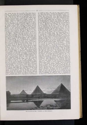 Das Totenfeld von Gise. Ölgemälde von Alfred Bachmann.