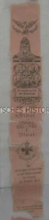 Vivatband: Völkerschlacht bei Leipzig 18. Oktober 1813