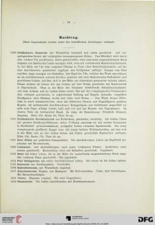 Nachtrag (Nr. 1009-1042)