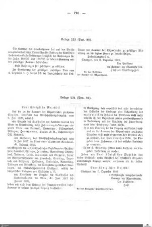 Beilagen zu Protokoll, 88. Sitzung