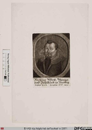 Bildnis Nicolaus Weiß