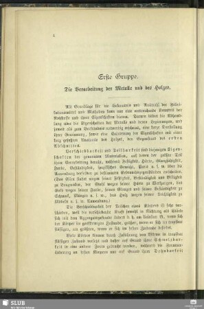 Erster Abschnitt. Eigenschaften der Metalle, der Legierungen und des Holzes