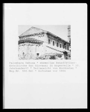 ehemalige Benediktiner-Abteikirche San Giovanni in Argentella
