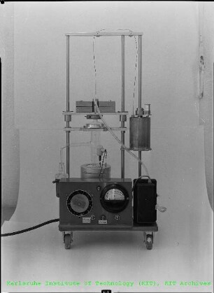 Unbekannte Versuchseinrichtung im Institut für Radiochemie (IRCh)