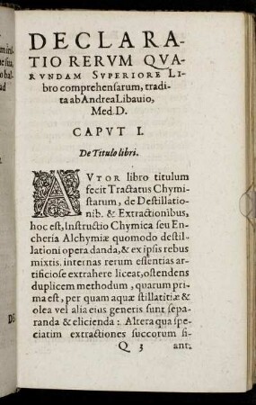 [Praxeos Alchymiae Liber Primus]