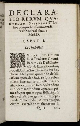 [Praxeos Alchymiae Liber Primus]