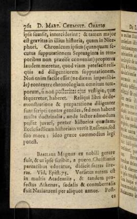 762-769, Basilius Magnus ex nobili genere ...