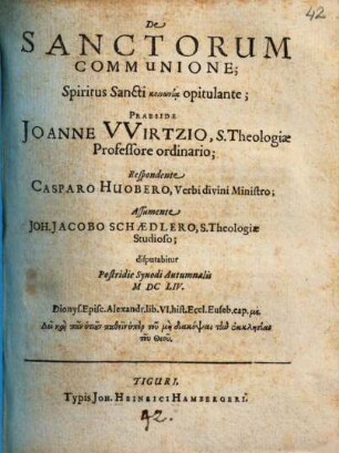 De sanctorum communione