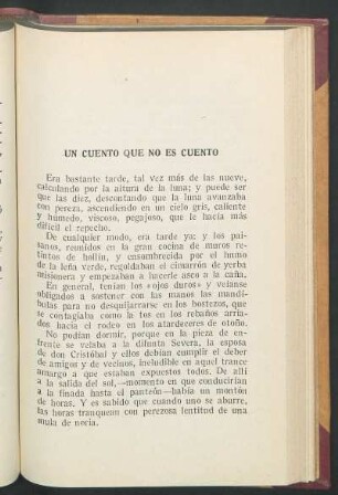 Un cuento que no es cuento