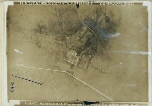 Foto des Geländes um die Hôspital Ferme (Luftbild)