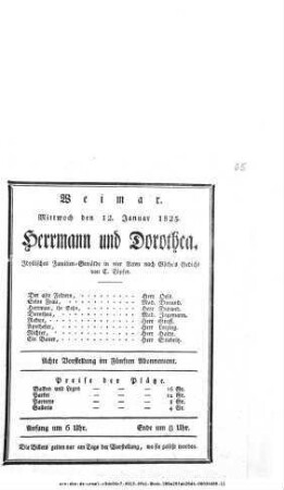 Herrmann und Dorothea