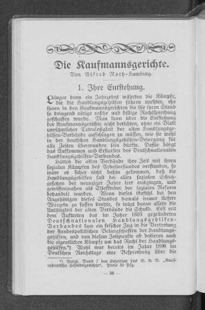 1. Ihre Entstehung.