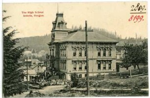 Astoria, Oregon. The High School