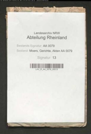 Verhandlungen gegen Deserteure auf der weselschen Garnison