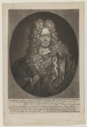 Bildnis des Antonio Ulrich, Dux Brunsvic et Lunaeburg