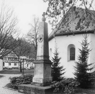 Denkmal 1870/71; Weilmünster, Rathausplatz 6