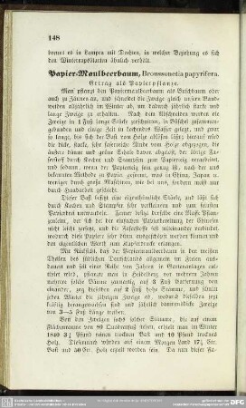 Papier=Maulbeerbaum, Broussonetia papyrifera