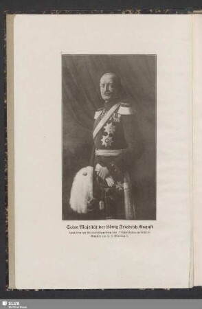 Seine Majestät der König Friedrich August