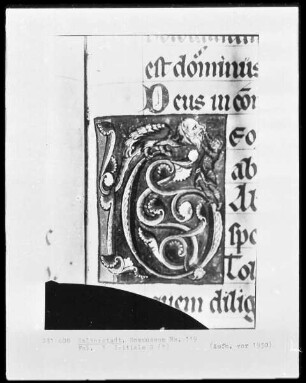 Lektionar, Ms. 119, folio ?, Initiale G