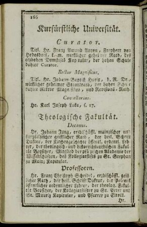 Kurfürstliche Universität. - Stadt- und Amtsvogtey Amöneburg.
