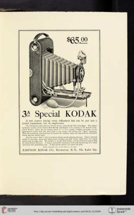 Eastman Kodak Co. [3A Special Kodak Camera]