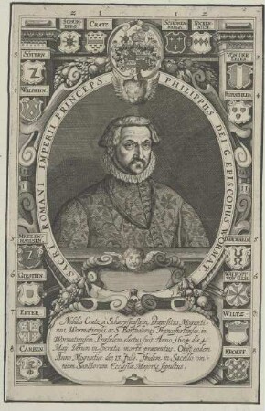 Bildnis des Philipp Fürstbischof von Worms