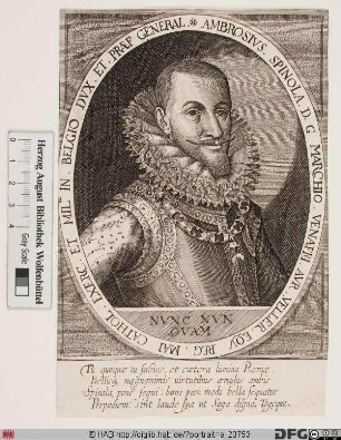 Bildnis Ambrogio Spinola, marqués de los Balbases