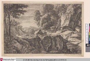 [Der kleine Wasserfall; The small Waterfall]