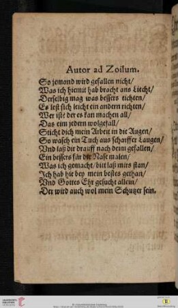 Autor ad Zoilum