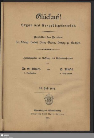 10.1890: Glückauf : Zeitschrift des Erzgebirgsvereins