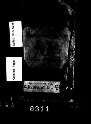 Gerichtshandelsbuch von Cunnersdorf (bei Hohnstein), Bd. 3