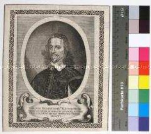 Porträt des kurbrandenburgischer Gesandter beim Westfälischen Frieden Johannes Fromhold