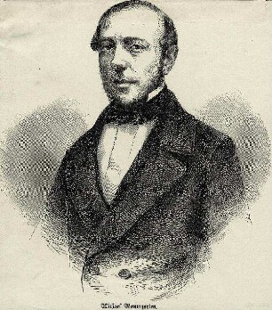 Bildnis von Michael Baumgarten (1812-1889)