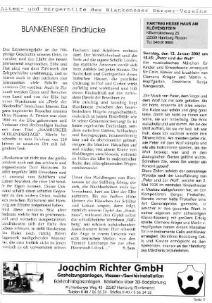 Blankeneser Eindrücke