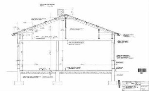 Schwäbisch Hall: Bm - Werkstatt / Querschnitt Nebengeb.
