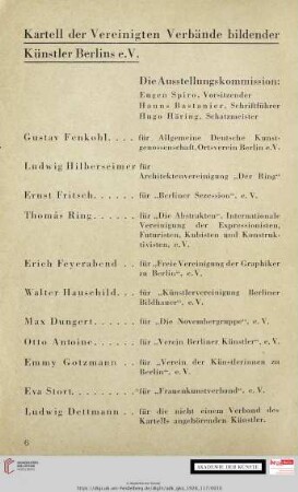Kartell der Vereinigten Verbände bildender Künstler Berlins e.V.