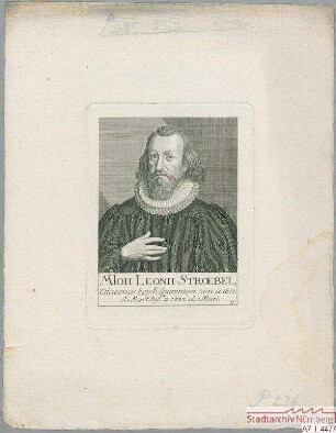 M. Johann Leonhard Stroebel