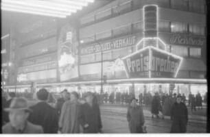 Frankfurt: Kaufhaus in der Zeil, Preisbrecher