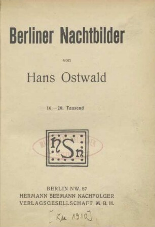 Berliner Nachtbilder