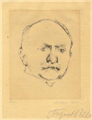Bildnis von August Bier (1861-1949)