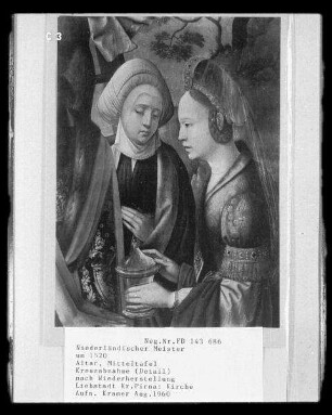 Altar mit Kreuztragung, Kreuzabnahme und Auferstehung