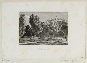 Ruinen bei Lockwitz, aus Brückners Pitoreskischen Reisen um 1800