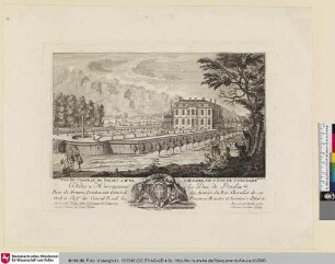 Vue de chateau de Ferney à Mr. de Voltaire, du côté du couchant