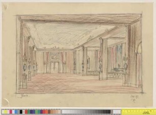 Paul Ludwig Troost (1878-1934) und Gerdy Troost (1904-2003) Nachlass: Architekturpläne von Paul Ludwig Troost - BSB Ana 325.II.23.75