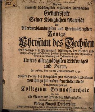 Untersuchung, wer bey der Krönung eines Kaysers die Stelle der Erzämter vertrete