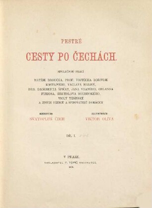 Pestré cesty po Čechách. 1. 1891