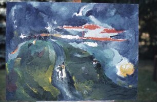Ausstellung von Werner Respondek und Renate Deitert: Gemälde von Werner Respondek